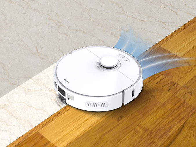 Voice-controlled vacuum cleaner