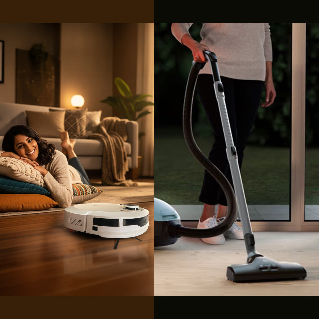 Robot vs Traditional Vacuum