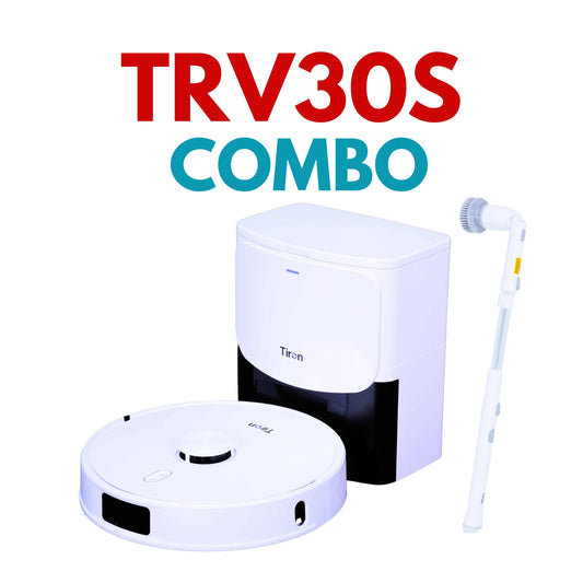 TRV30S Ultimate Smart Home Combo featuring robot vacuum and smart cleaning tools
