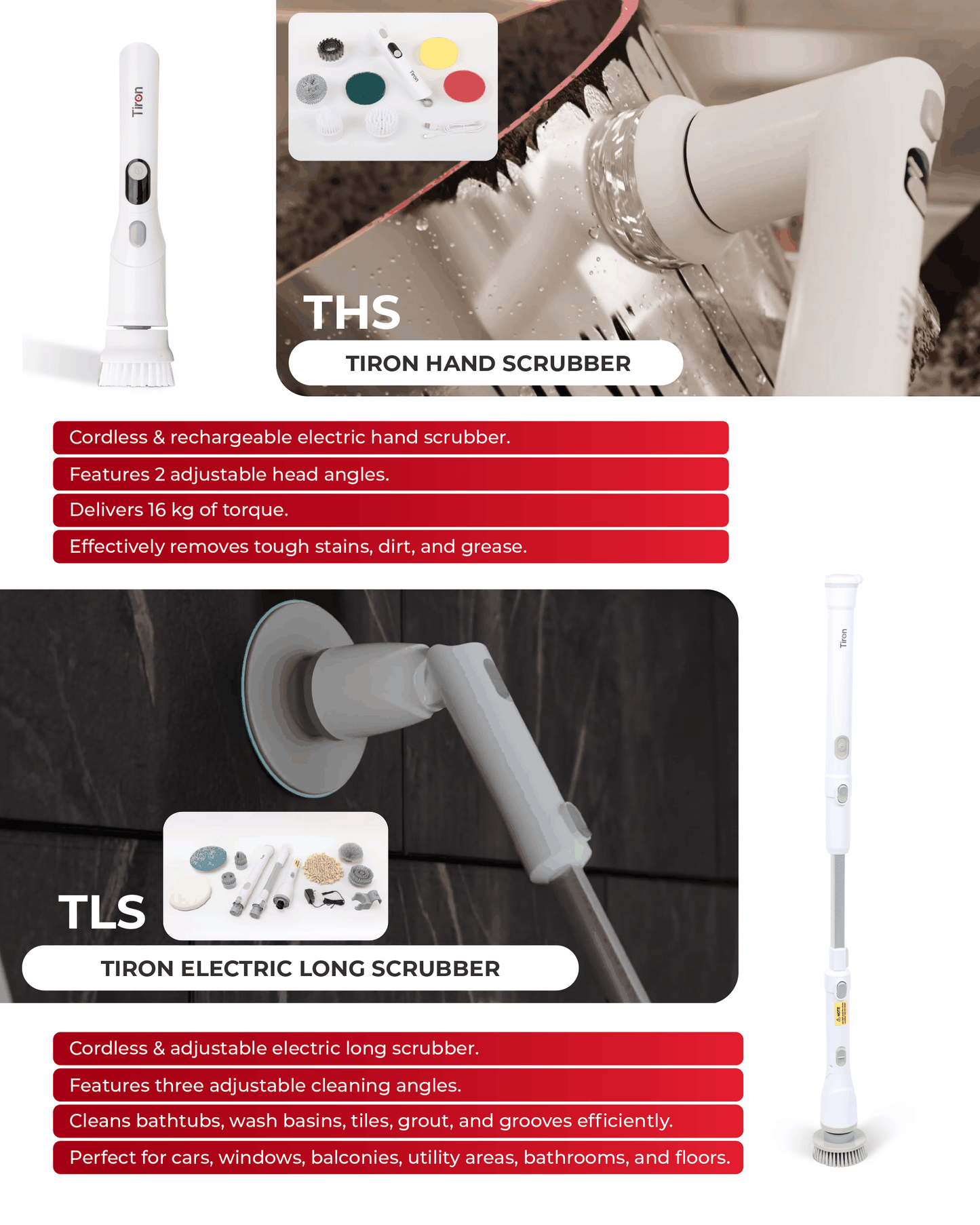 TIRON TRV 30 Max + TLS + THS + TFM Ultimate Smart Home Combo