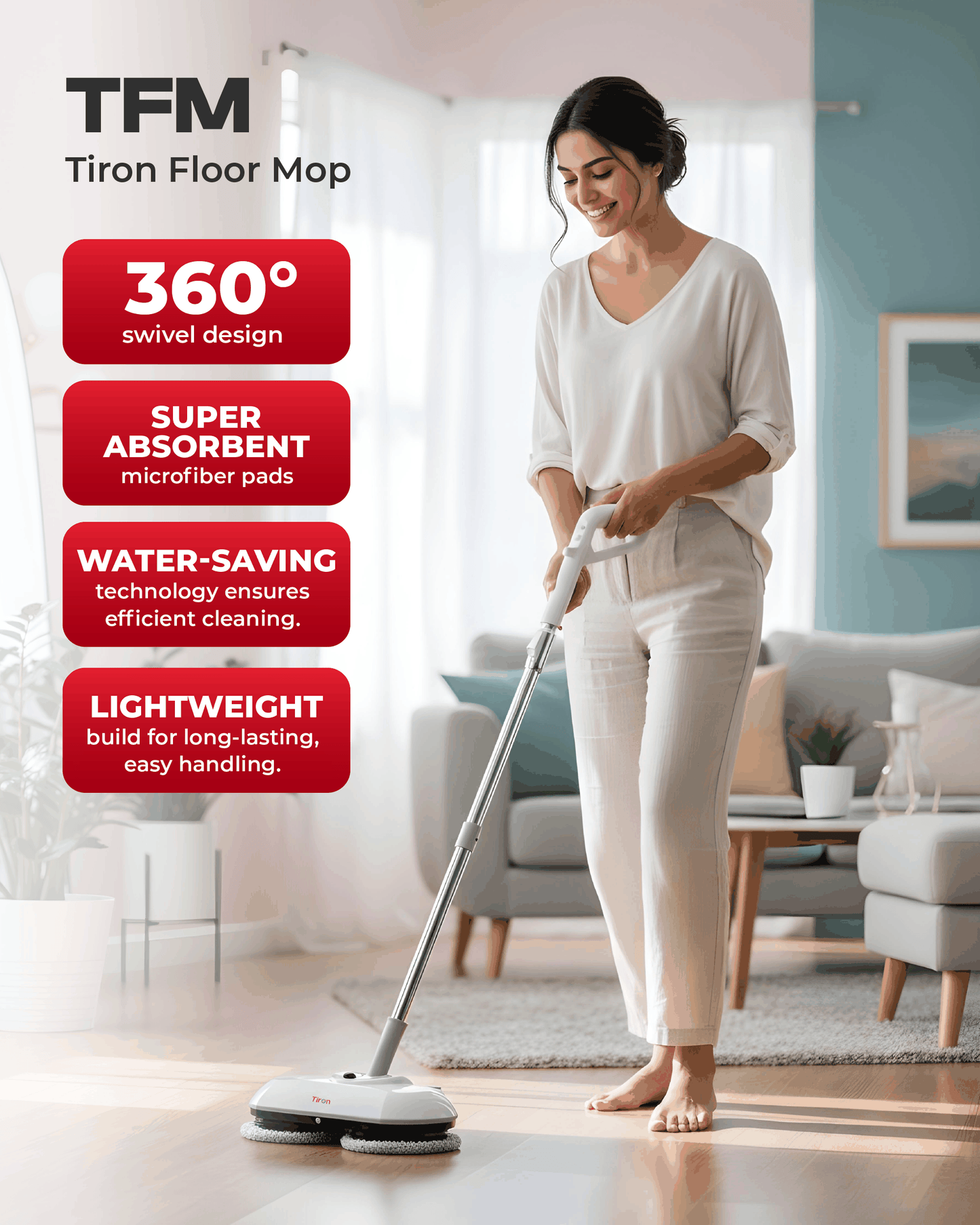 TIRON TRV 30 Max + TLS + THS + TFM Ultimate Smart Home Combo