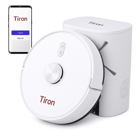 TRV 30S - Tiron Spin Mop Robotic Vacuum Cleaner