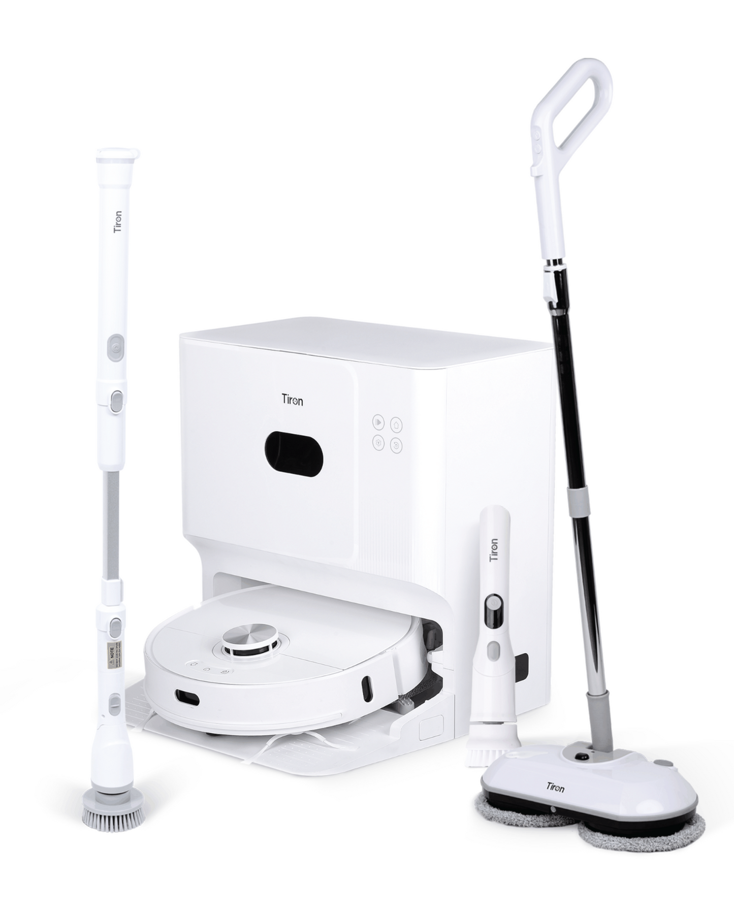 TRV 30 Max Ultimate Smart Home Combo with robotic vacuum and premium cleaning accessories