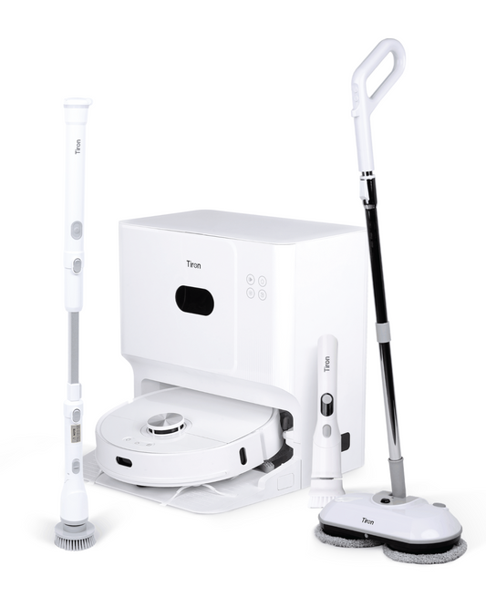 TRV 30 Max Ultimate Smart Home Combo with robotic vacuum and premium cleaning accessories