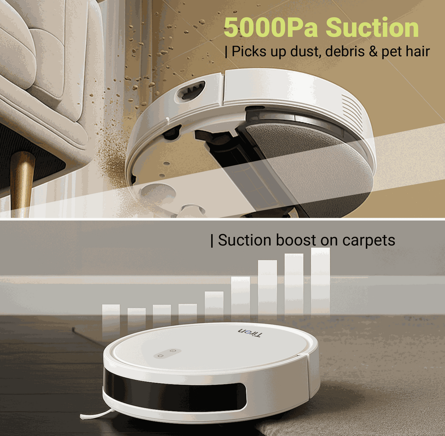 TRV 10P - Tiron Point Laser Robotic Vacuum Cleaner