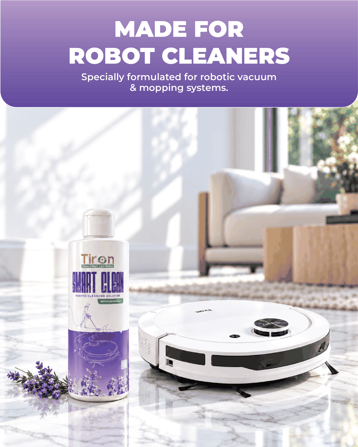 TIRON Floor Cleaning Solution – Lavender