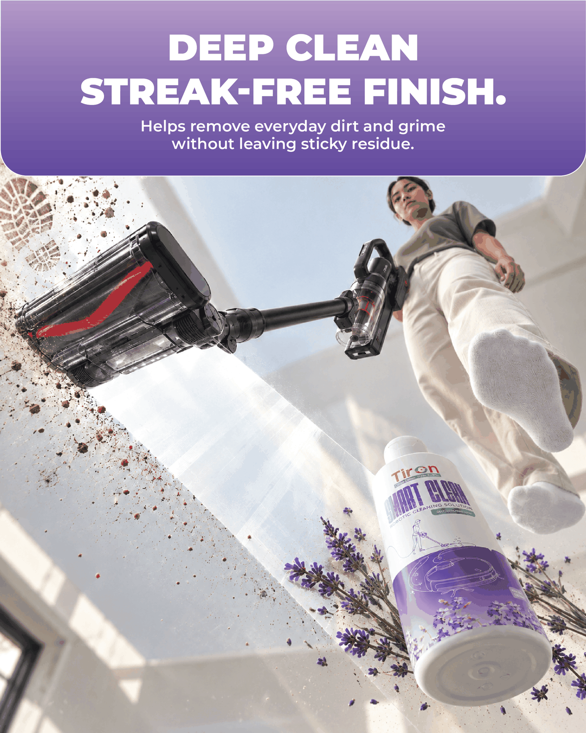 TIRON Floor Cleaning Solution – Lavender