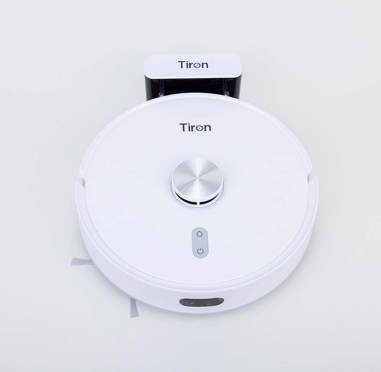 Tiron TRV 20 LiDAR robotic vacuum cleaner with vacuuming and mopping functions in white design
