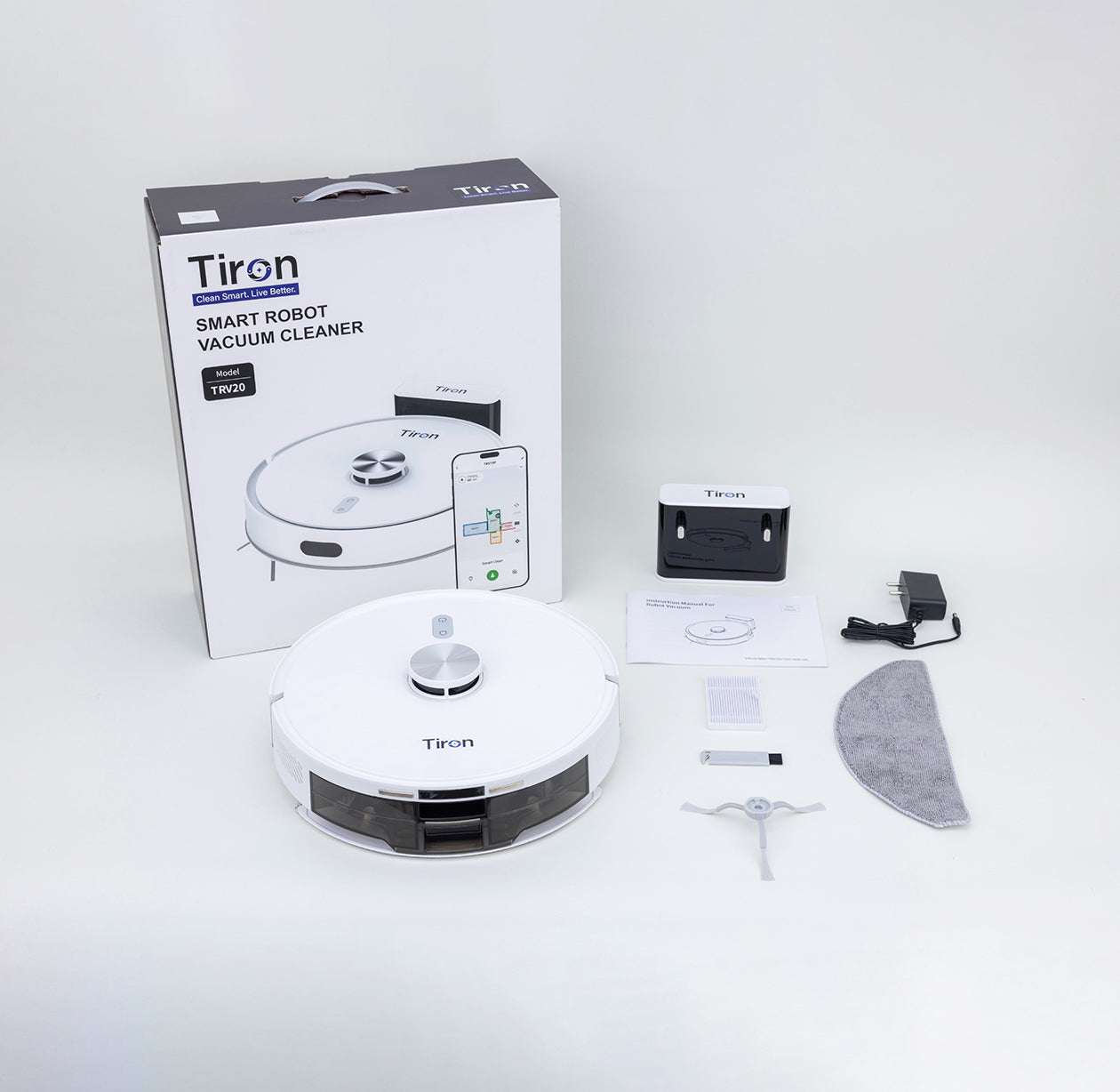TRV 20 - Tiron LiDAR Robotic Vacuum Cleaner