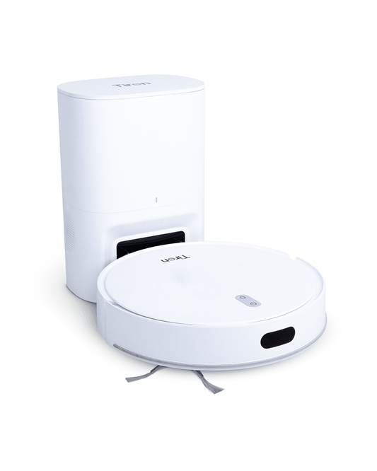 TIRON TRV 10P Max robot vacuum with laser sensors and dual vacuum-mop cleaning system