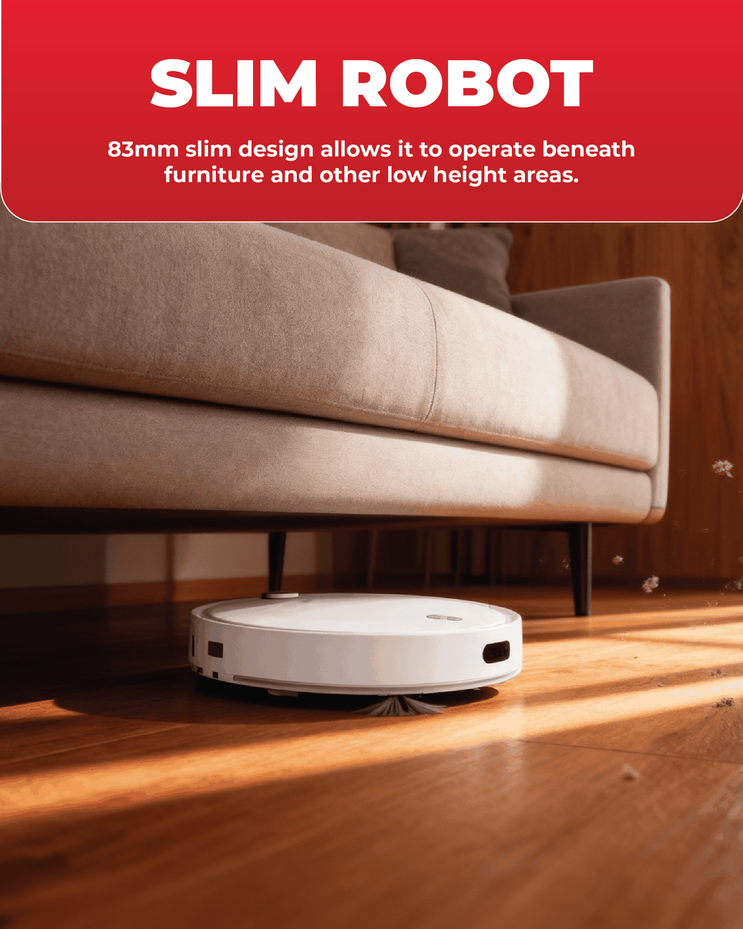 TIRON TRV 10P MAX Point Laser Robotic Vacuum Cleaner