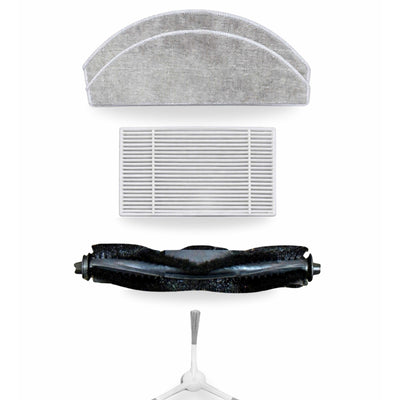 Tiron TRV 10P consumables kit components arranged on white background