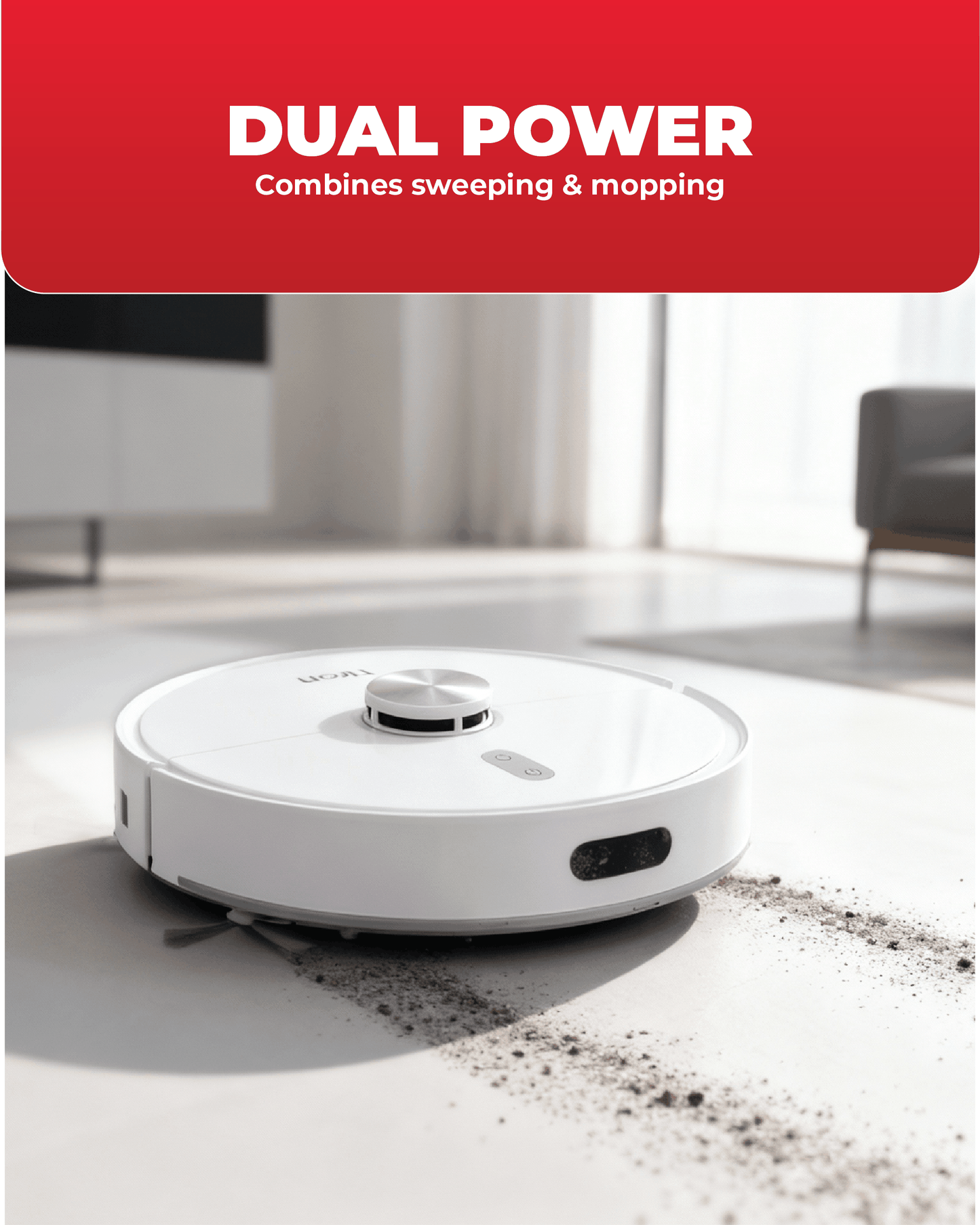 TIRON TRV 20 Robotic Vacuum Cleaner