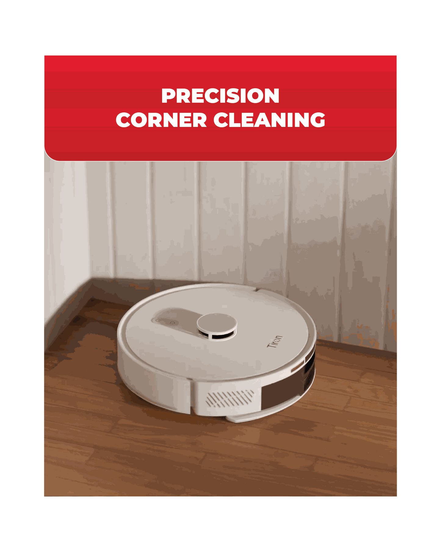 TIRON TRV 20 MAX Lidar Robotic Vacuum Cleaner