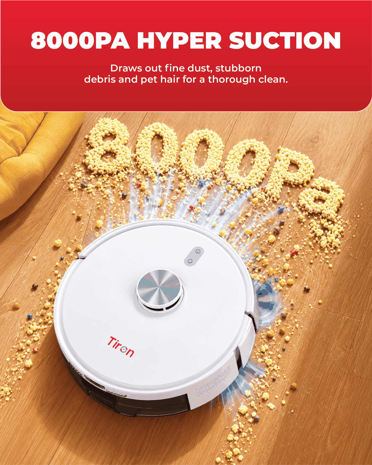 TIRON TRV 20 Max Plus Robotic Vacuum