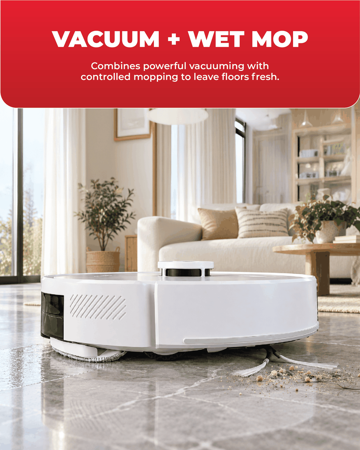 TIRON TRV 20 Max Plus Robotic Vacuum