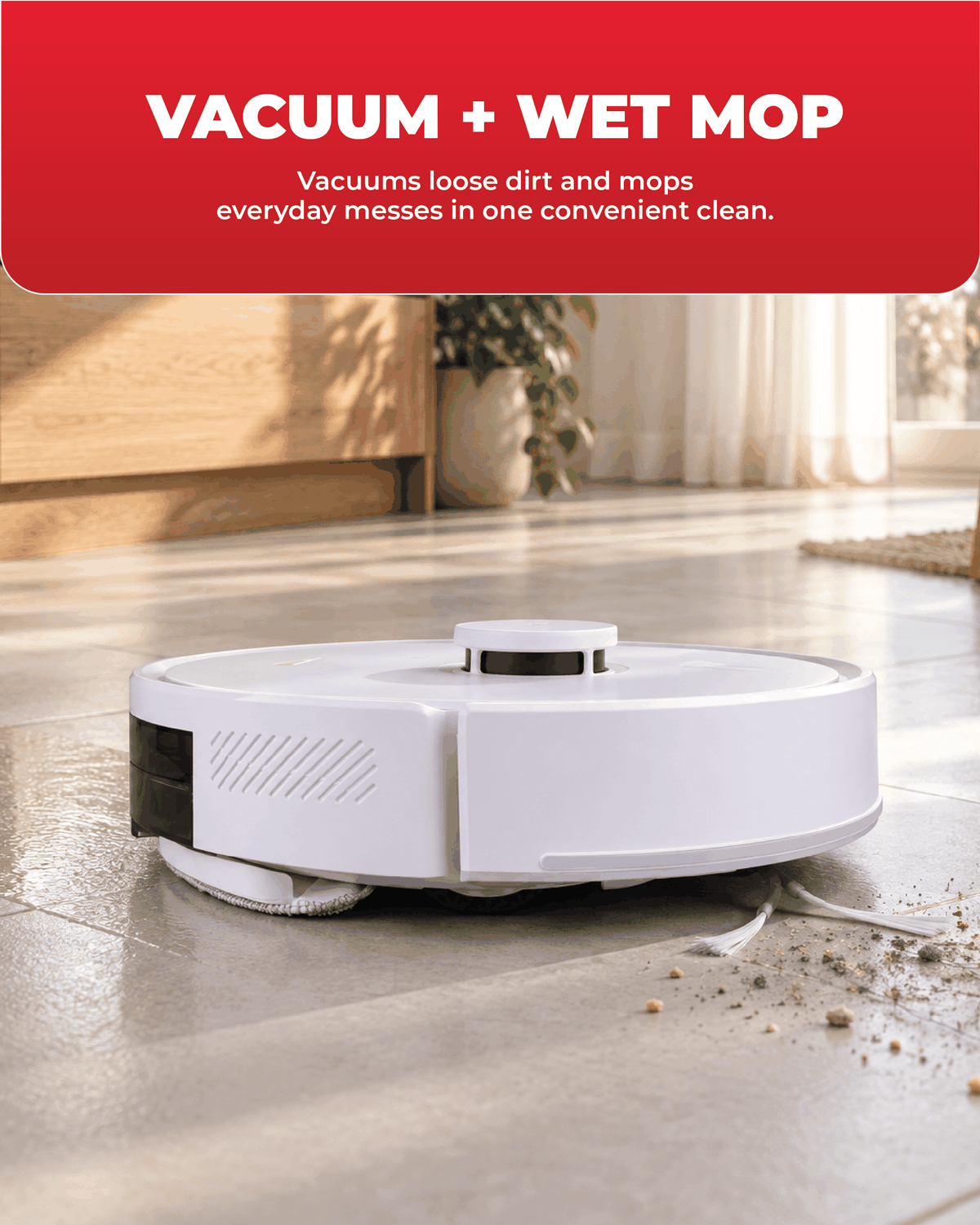 TIRON TRV 20 Plus Robotic Vacuum Cleaner
