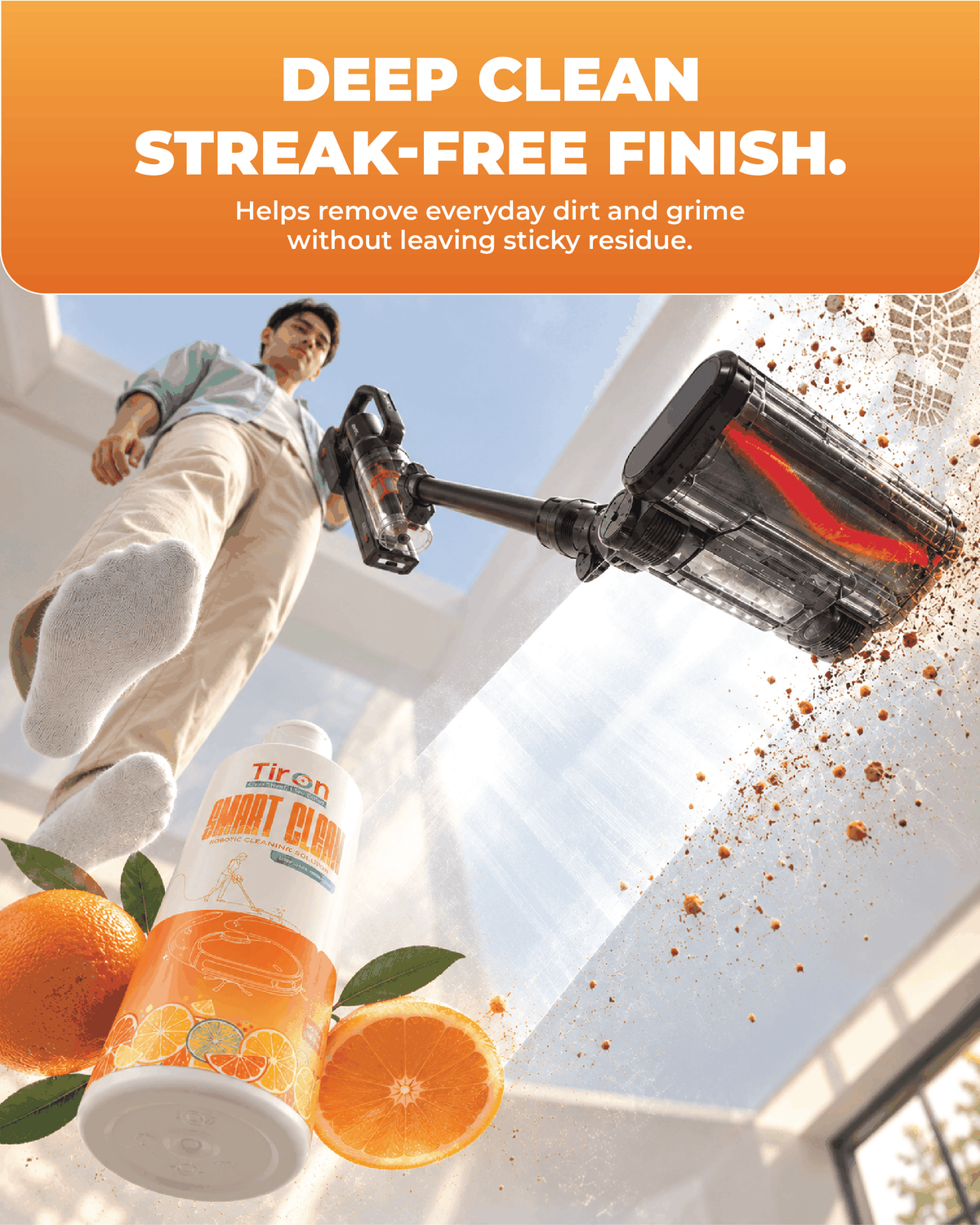 Tiron Floor Cleaning Solution - Citrus